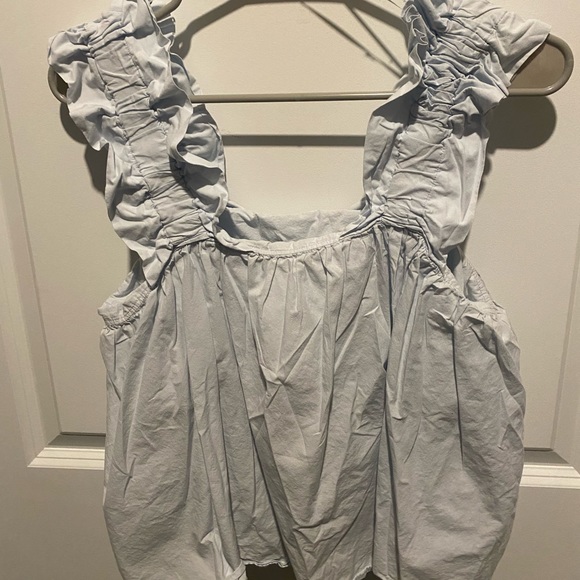 Zara Light Blue Top - Picture 2 of 3